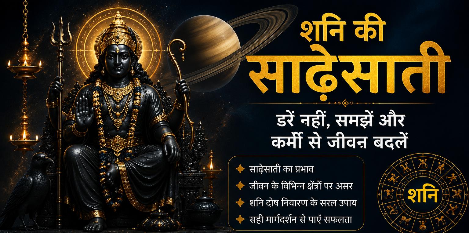शनि की साढ़ेसाती: क्या वास्तव में डरने की आवश्यकता है?